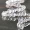 12 Packs: 4 ct. (48 total) Clear Faceted Glass Rondelle Beads by Bead Landing™